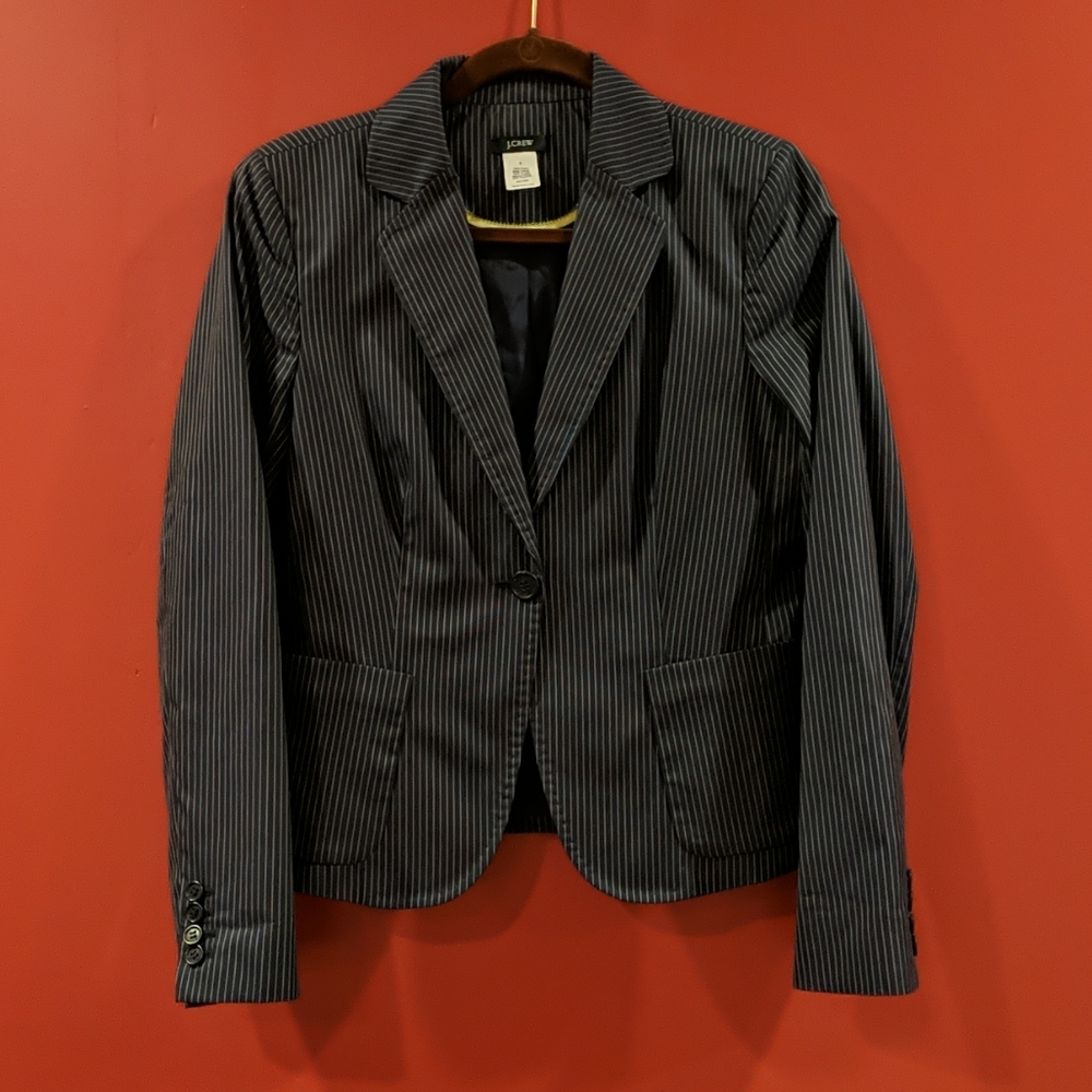 Pin striped jacket